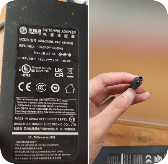*Brand NEW*Compatible with Honor 19V 9.5A 180.5W for ADS-210NL-19-3 190180E Power Adapter Round Connector Powe